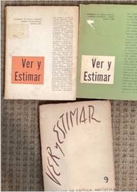 VER Y ESTIMAR. CUADERNOS DE CRITICA ARTISTICA.; Nums. 9; 14/15; 29/30