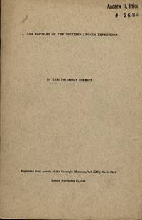 image of The Reptiles of the Pulitzer Angola Expedition and