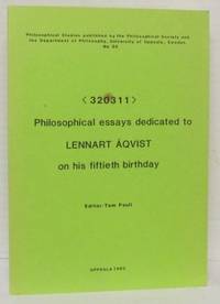 Philosophical essays dedicated to Lennart Åqvist…