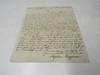 One page letter from Stephen Higginson dated Boston Aug. 23, 1791 to LeRoy and Bayard Merchants in New York
