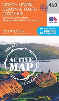 North Lewis/Ceann a Tuath Le&Atilde;&sup2;dhais Map | Weatherproof | St Kilda & Flannan...