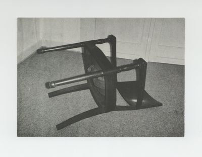 Exhibition postcard: Reiner Ruthenbeck im Kabinett für aktuelle Kunst (13 February-17 March 1971)