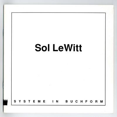Sol LeWitt's Systeme in Buchform [13 March-15 May 1994]