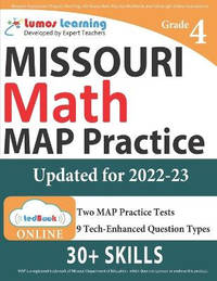 Missouri Assessment Program Test Prep: 4th Grade Math Practice Workbook and Full-length Online...