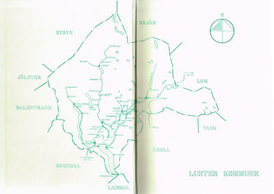 Gards- og ættesoge for Luster kommune. Band II – Dale 1 sokn. The Luster County Farm and Family History Book volume II – Dale 1 church area. (photo 2)