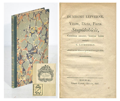 Dumboms lefverne. Vitam, dicta, facta…
