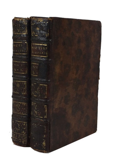 Dictionnaire historique-portatif, contenant l'histoire des patriarches, des princes, hebreux, ... des historiens, poetes, orateurs, theologiens, ... des femmes savantes ...