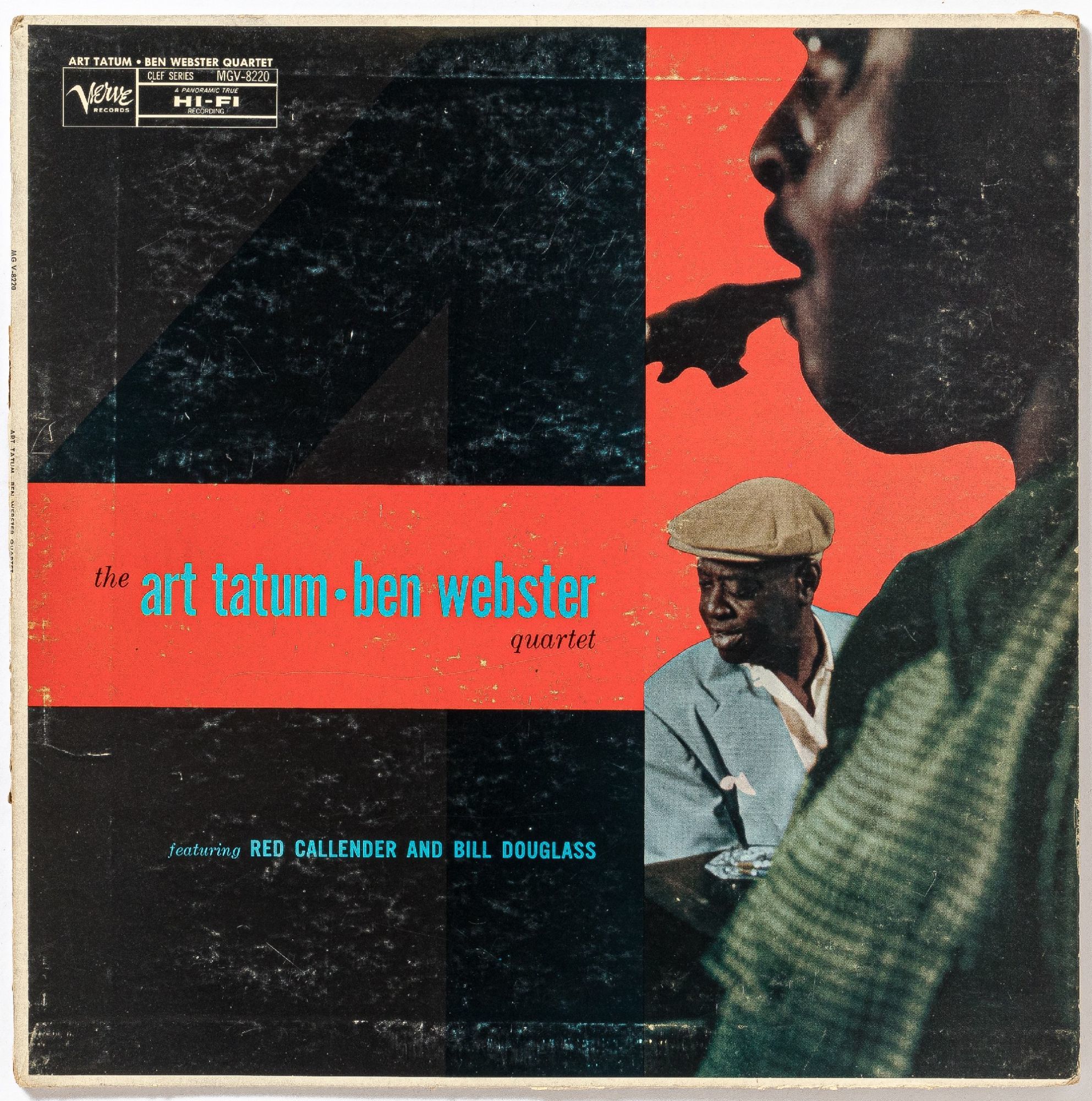 Vinyl Record]: The Art Tatum - Ben Webster Quartet (Clef Series 