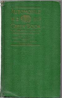image of 1923 Automobile Green Book Vol. 2 New York, New Jersey, Pennsylvania, Canada and the East