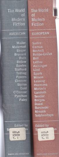image of The World of Modern Fiction - American and European (Two Volume Set) American and European