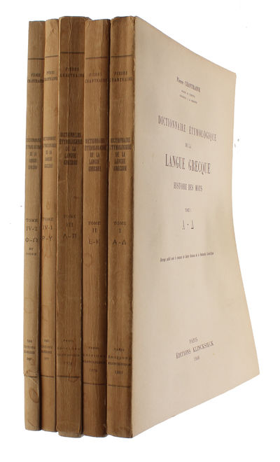Dictionnaire étymologique de la langue grecque.…
