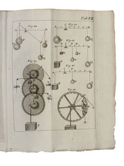 Begyndelsesgrunde i Mekaniken i den meest indskrænkende Bemærkelse, eller egentligen i Statiken. Udarbeidet til Brug ved hans Forelæsninger. Oversat ved Carl Ferdinand Wilhelm Krebs. Med 12 Kobbertavler. (photo 6)