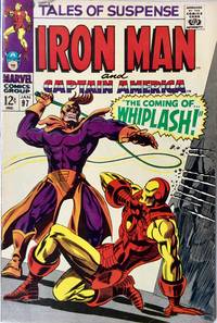 TALES of SUSPENSE No. 97 (Jan. 1968)  IRON MAN : CAPTAIN AMERICA w/ BLACK PANTHER (FINE/VF)