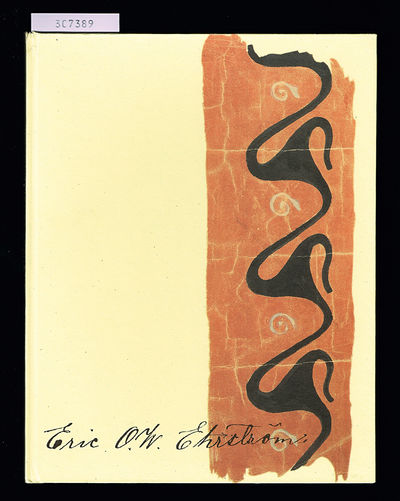 Eric O. W. Ehrström 1881-1934.
