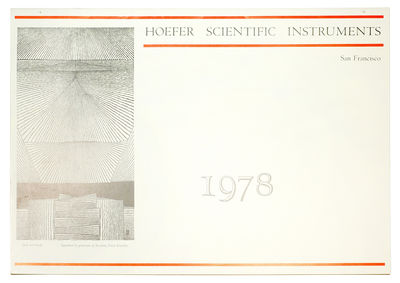 Hoefer Scientific Instruments 1978. [Calendar]