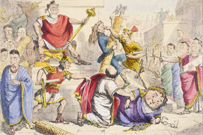 The Comic History of Rome.; Illustrated by John Leech
