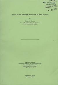 image of Studies on the Ichinoseki Population of Rana Japonica