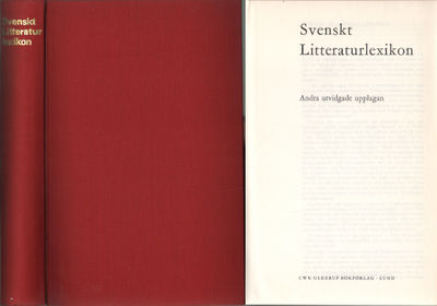 SVENSKT LITTERATURLEXIKON.