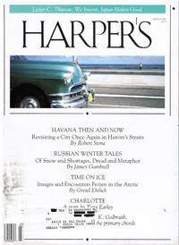 cover of HARPER'S MAR 1992: MOSCOW, HAVANA, GERRYMANDERING, ECONOMICS OF TECH.