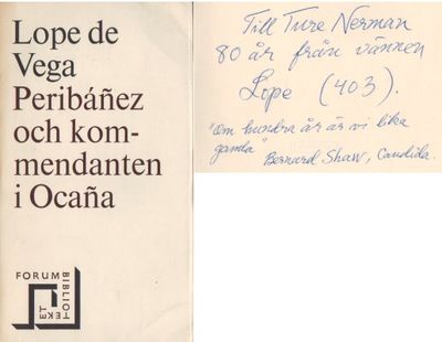 Peribáñez och kommendanten.