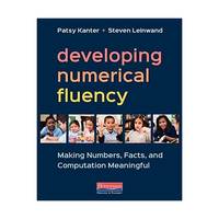 Developing Numerical Fluency: Making Numbers, Facts, and Computation Meaningful