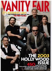 cover of VANITY FAIR - 2003 HOLLYWOOD ISSUE