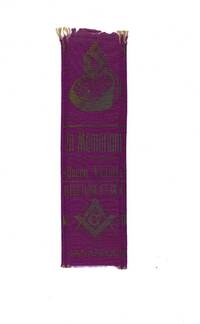 Queen Victoria Masonic Lodge memorial ribbon