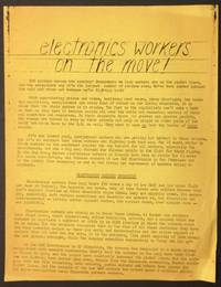 Electronics Workers On The Move! [handbill] - 