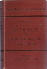 La pratique de l'Homoeopathie simplifiée ( 3e édition )