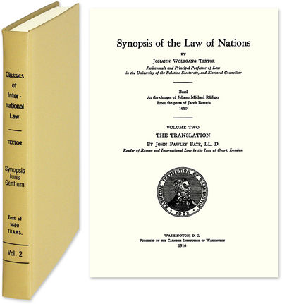 Synopsis of the Law of Nations
