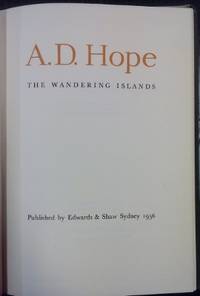 The Wandering Islands. by HOPE, A.D - 1956