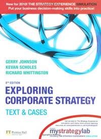 Exploring Corporate Strategy with MyStrategyLab:Text & Cases