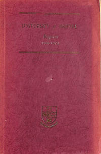 University of Bristol. Register 1909-1974 by Anon - Hardcover - 1975 - from M Godding Books Ltd (SKU: 215212)