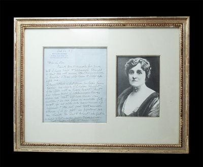Autograph Letter Signed