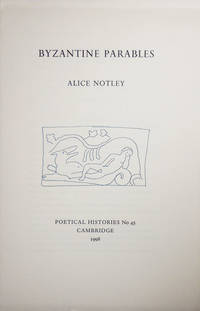image of Byzantine Parables (Inscribed)