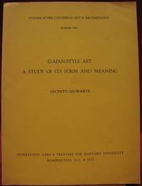 cover of Izapan-Style Art: A Study of its Form and Meaning