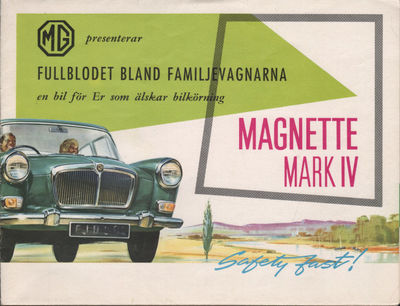 MG MAGNETTE MARK IV.