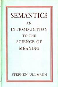 Semantics. An Introduction to the Science of…