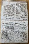 Manuscript Letter Copy Book of O. F. Browning's Nursery Exchange of New York City and Chatham, New York, including a section devoted to the "Proceedings of the Third Anniversary of the Universal Peace Union", in New York, letters dated 1869-1870