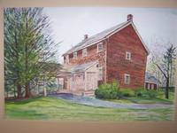 Original Artwork Entitled "Farmhouse, Bethpage Park, NY"