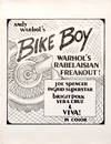 Bike Boy (Original poster for the 1967 film)