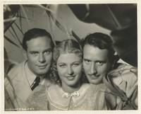 Escape from Devil's Island [Song of the Damned] (Original publicity photograph of Norman Foster, Florence Rice, and Victor Jory from the 1935 film)