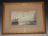 The Royal Yacht off Margate, Night of March 5th 1863 Lithograph, coloured