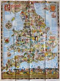 England & Wales Heritage Colour Pictorial Map