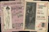 Collection of Five Pieces of Sheet Music Composed for Drag Performer Julian Eltinge, 1910–1917