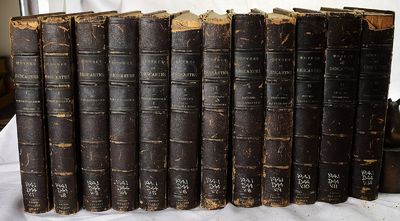 René Descartes Œuvres complètes IV 1,2 Oeuvres de Descartes (12 volume set) by Rene Descartes