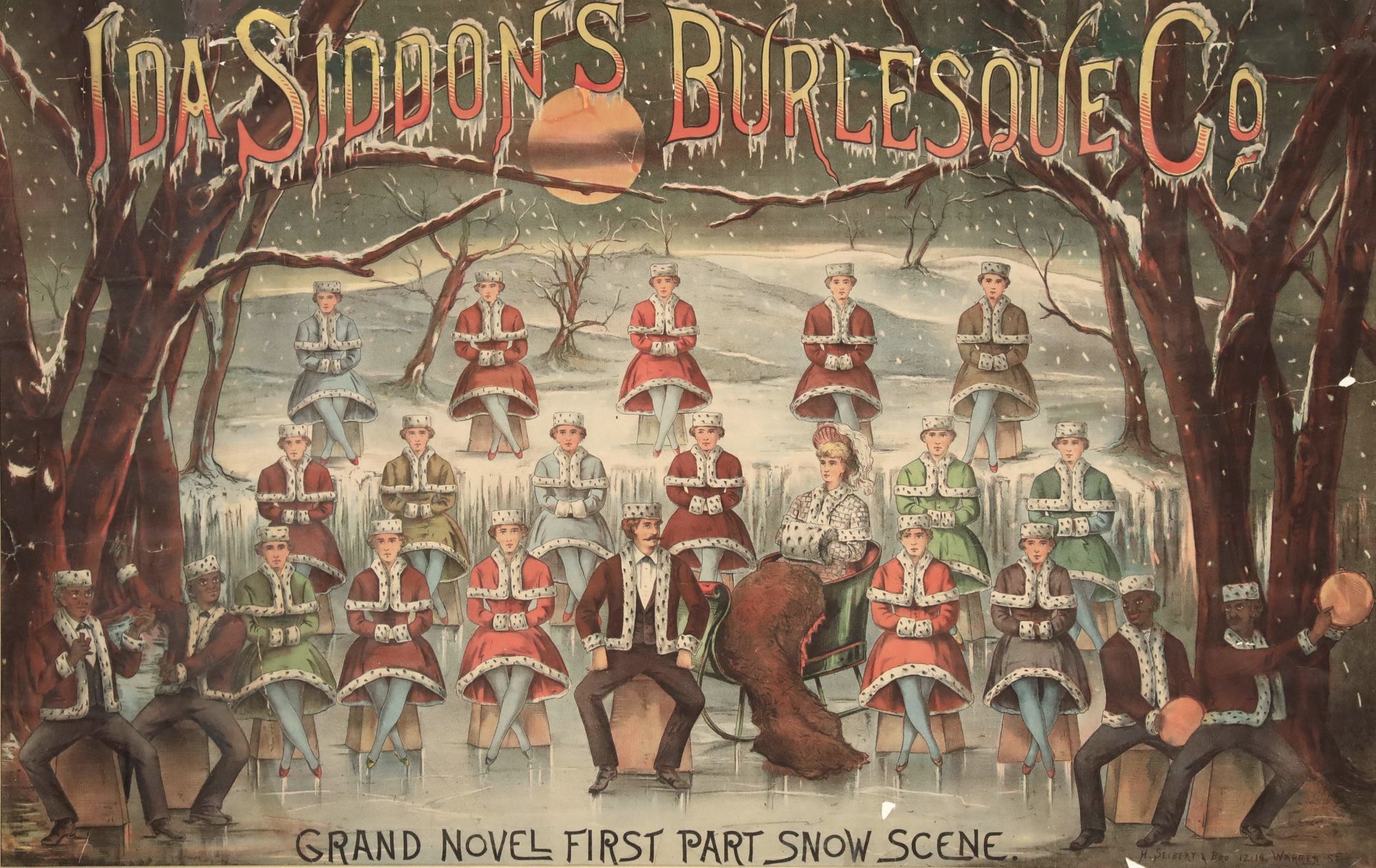 Ida Siddons Burlesque Co. Grand Novel First Part S