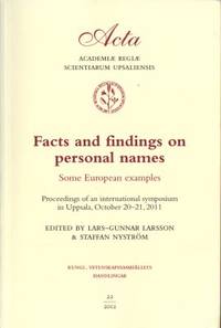 Facts and findings on personal names. Some…