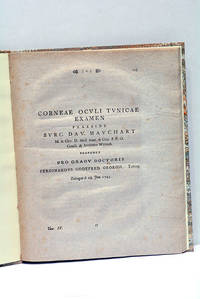 Cornea Oculi Tunicae examen.