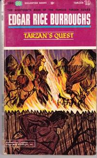 Tarzan&#039;s Quest (Series: Tarzan 19.) by Burroughs, Edgar Rice (Cover by Robert Abbett.)